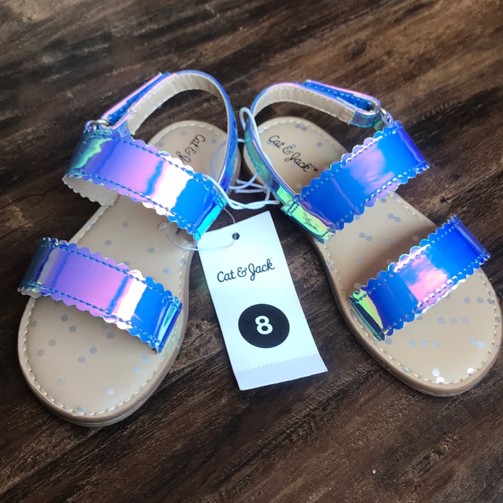 Cat & Jack sandals NWT toddler size 8